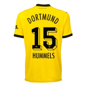 Borussia Dortmund Mats Hummels #15 kläder Kvinnor 2023-24 Hemmatröja Kortärmad